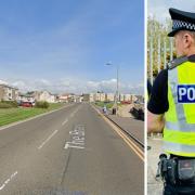 Police are appealing for information after a woman was assaulted near The Braes in Saltcoats.