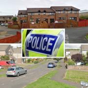 Residents in Ardrossan have urged caution following break-ins at properties in the town.