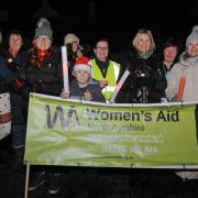 Last year's Reclaim the Night March in North Ayrshire