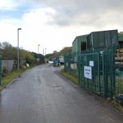 Brodick's recycling centre