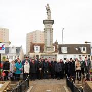 The Saltcoats service to mark Holocaust Day