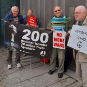 Ayrshire CND at a previous event