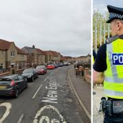 A man has died following reports of an assault on New England Road in Saltcoats.