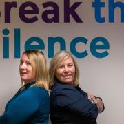 Sharon Belshaw (left) and Lesley Craig are joint chief executives of Break the Silence, with Sharon responsible for the clinical side of the service and Lesley for operations