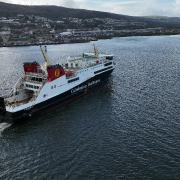 The Glen Sannox was tested on the Firth of Clyde this week