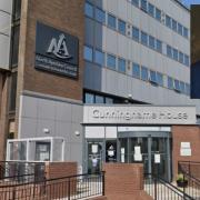 North Ayrshire Council's HQ and, inset, Cllr Tony Gurney