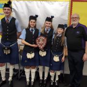 The Caledonian team came third in Scotland