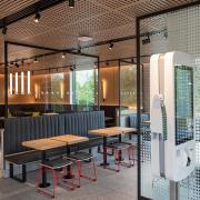 How the interior of the new restaurant should look