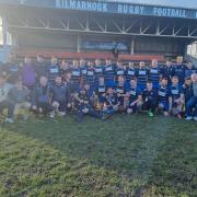 Ardrossan Accies secured the West Division One title following a 40-12 win away to Kilmarnock on Saturday.
