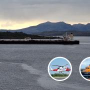 The Greek-registered oil tanker Apache collided with the fishing vessel Serinah between Ardrossan and Arran on April 25