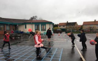 Basketball at Blacklands Primary
