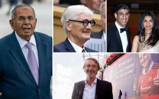 Overall the number of billionaires in the UK dropped from 2022