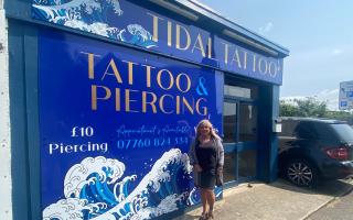 Lorraine Gordon is delighted to have opened up Tidal Tattoo in Saltcoats.