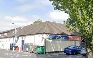 The, soon to be former, RS McColl's store in Kilwinning is to close for just over a week.