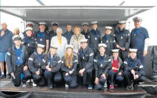Ardrossan Sea Cadets celebrated their 21st anniversary 10 years ago