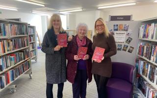 Winnie Henry donated three copies of the book at Saltcoats library earlier this week.