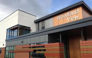 The incident took place at Woodlands View in Irvine.