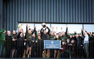 Garnock Rugby Club secured the National Division 4 title with a 66-7 win at home to Greenock Wanderers.