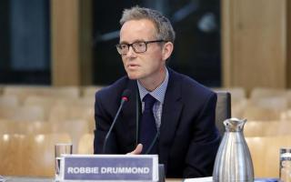 Robbie Drummond has stepped down as CalMac chief executive