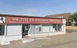 W.M. Tyre and Son funeral directors has been closed in recent days.