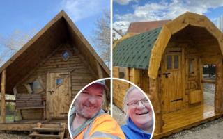 Stuart McLean and Susan Pearce have applied for planning permission for the proposed glamping pod site